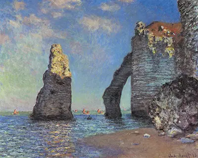 The Cliffs at Etretat Claude Monet